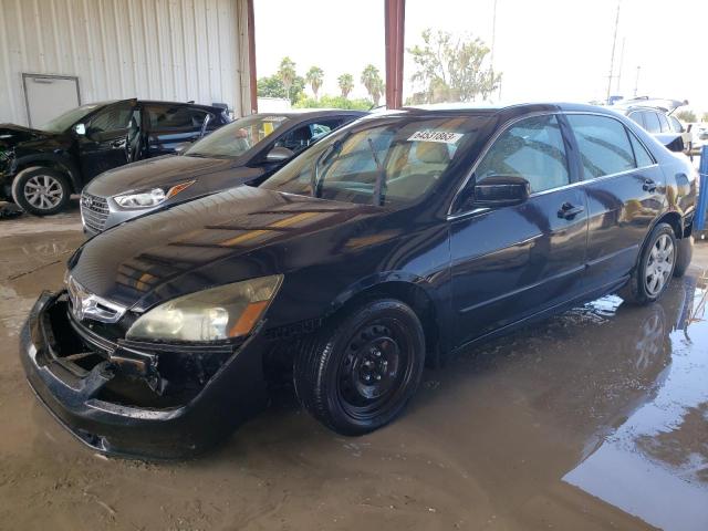 1HGCM56354A073012 - 2004 HONDA ACCORD LX BLACK photo 1