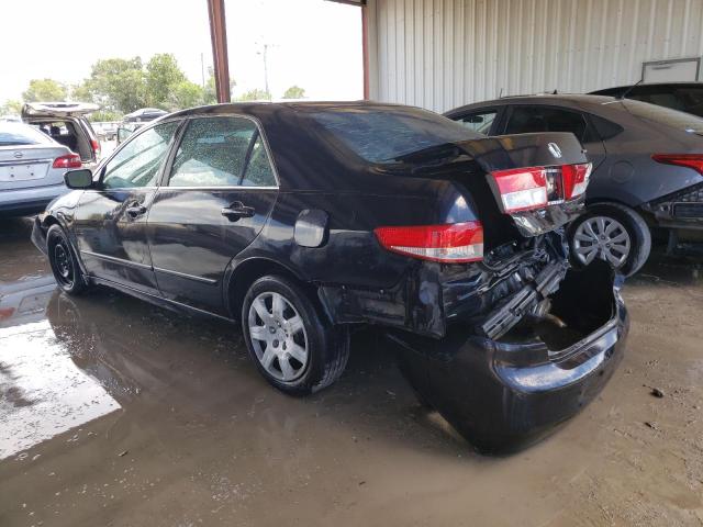 1HGCM56354A073012 - 2004 HONDA ACCORD LX BLACK photo 2