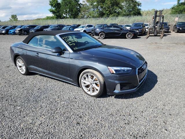 WAUWAGF52MN001885 - 2021 AUDI A5 PREMIUM PLUS 45 GRAY photo 2