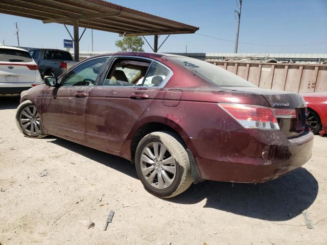 1HGCP2F74BA153424 - 2011 HONDA ACCORD EX MAROON photo 2