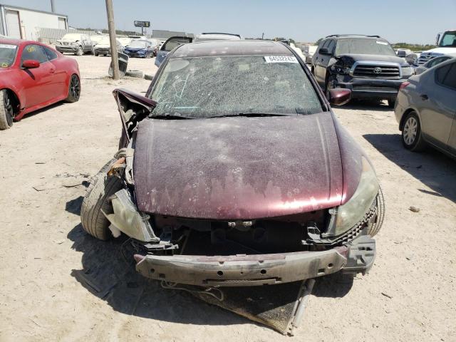 1HGCP2F74BA153424 - 2011 HONDA ACCORD EX MAROON photo 5