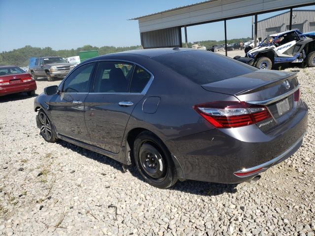 1HGCR3F90HA040094 - 2017 HONDA ACCORD TOURING GRAY photo 2