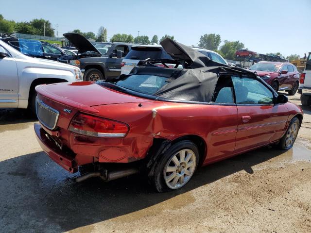 1C3EL75R36N173721 - 2006 CHRYSLER SEBRING GTC RED photo 3