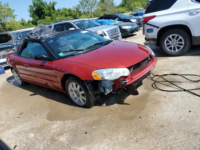 1C3EL75R36N173721 - 2006 CHRYSLER SEBRING GTC RED photo 4