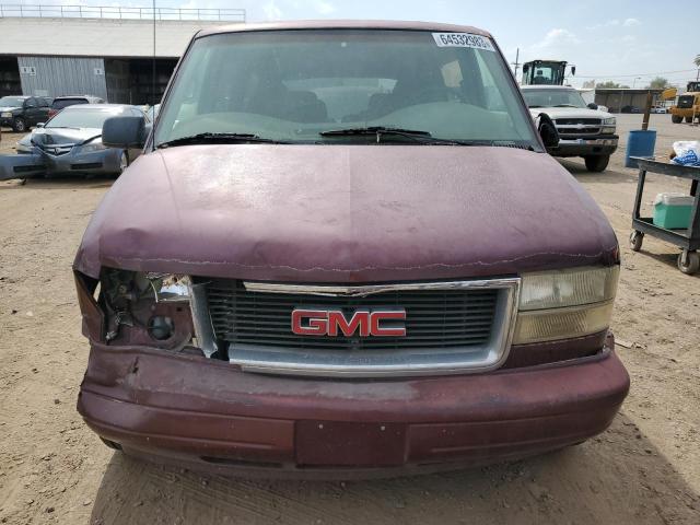 1GKDM19WX1B503645 - 2001 GMC SAFARI XT MAROON photo 5