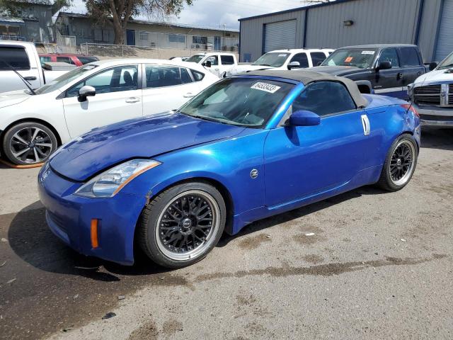 JN1AZ36A15M753096 - 2005 NISSAN 350Z ROADSTER BLUE photo 1