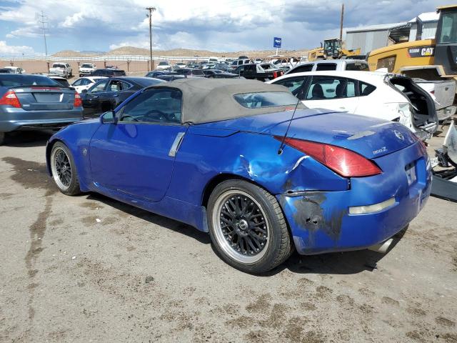 JN1AZ36A15M753096 - 2005 NISSAN 350Z ROADSTER BLUE photo 2