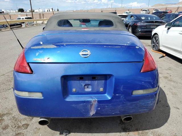 JN1AZ36A15M753096 - 2005 NISSAN 350Z ROADSTER BLUE photo 6