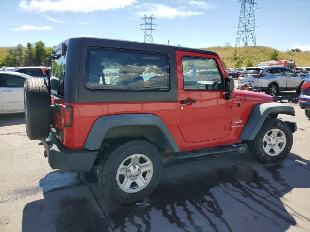 1J4AA2D12BL508143 - 2011 JEEP WRANGLER SPORT RED photo 3