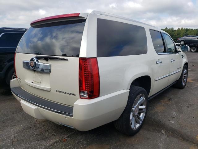 1GYS4KEFXDR317477 - 2013 CADILLAC ESCALADE ESV PLATINUM WHITE photo 3