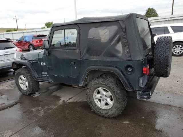 1J4FA39S84P702166 - 2004 JEEP WRANGLER X GREEN photo 2