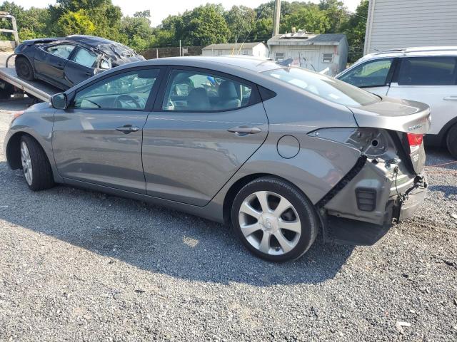 5NPDH4AE0DH386147 - 2013 HYUNDAI ELANTRA GLS GRAY photo 2