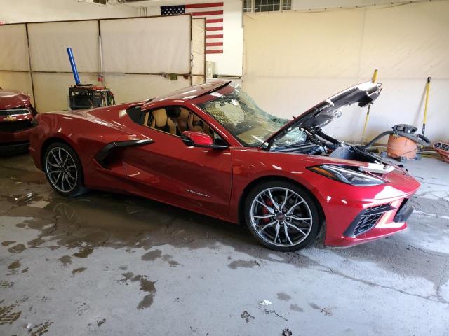 1G1YC2D41P5133343 - 2023 CHEVROLET CORVETTE STINGRAY 3LT RED photo 4