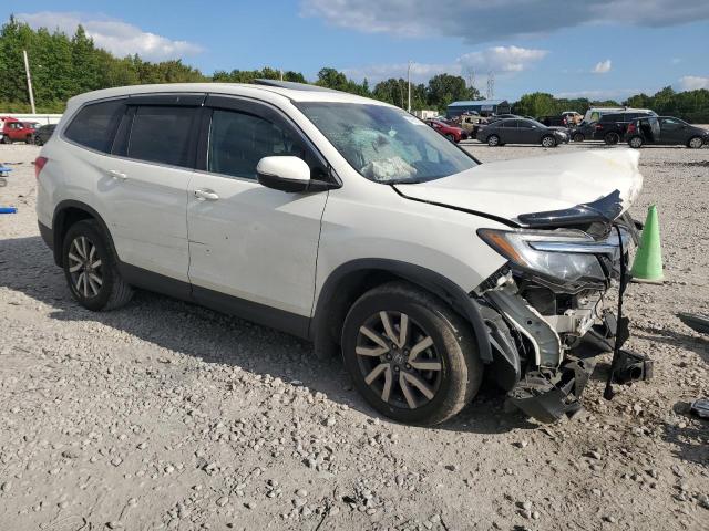 5FNYF5H43KB009656 - 2019 HONDA PILOT EXL WHITE photo 4