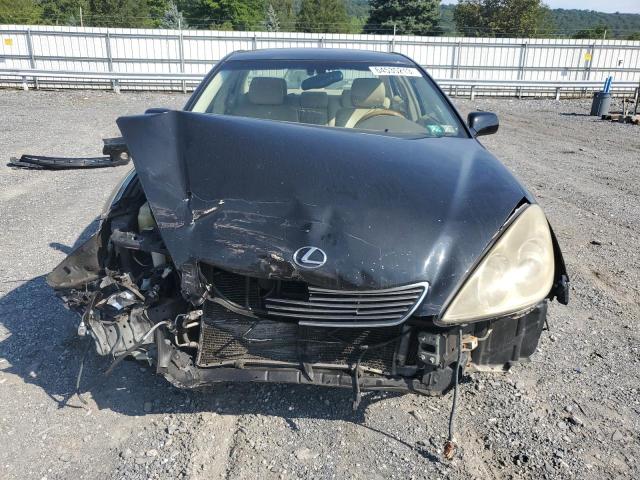 JTHBA30G655132564 - 2005 LEXUS ES 330 BLACK photo 5