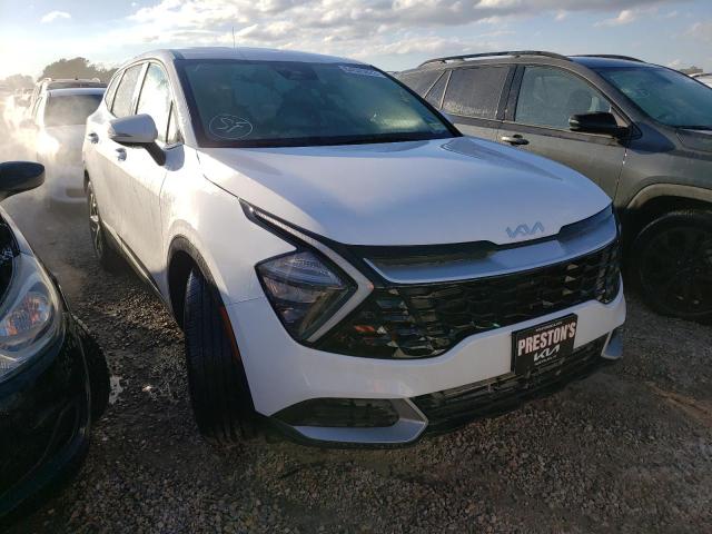 5XYK33AF2PG027631 - 2023 KIA SPORTAGE EX WHITE photo 1