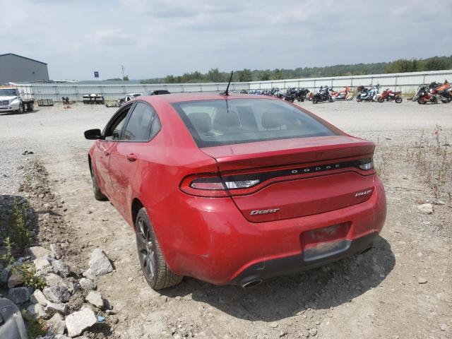 1C3CDFBA9DD324612 - 2013 DODGE DART SXT RED photo 2