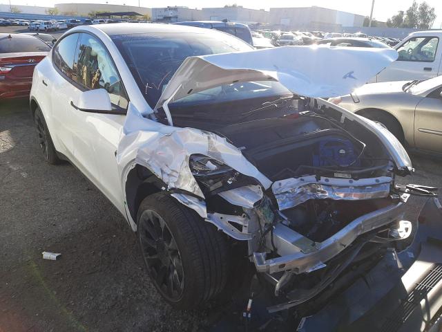 7SAYGDEE8NF480553 - 2022 TESLA MODEL Y أبيض صورة 1