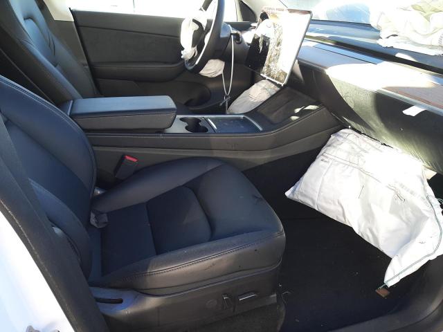 7SAYGDEE8NF480553 - 2022 TESLA MODEL Y أبيض صورة 5