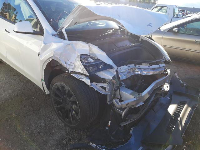 7SAYGDEE8NF480553 - 2022 TESLA MODEL Y أبيض صورة 9