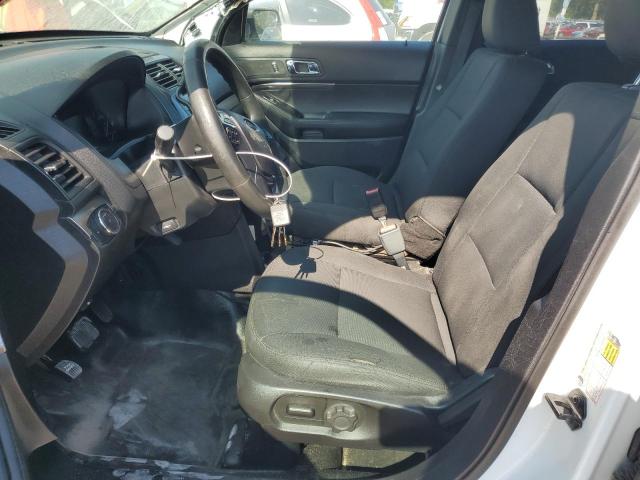 1FM5K8AR7JGB46265 - 2018 FORD EXPLORER POLICE INTERCEPTOR WHITE photo 7