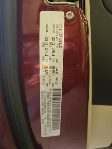 2C4RC1BG6HR543594 - 2017 CHRYSLER PACIFICA TOURING L MAROON photo 13