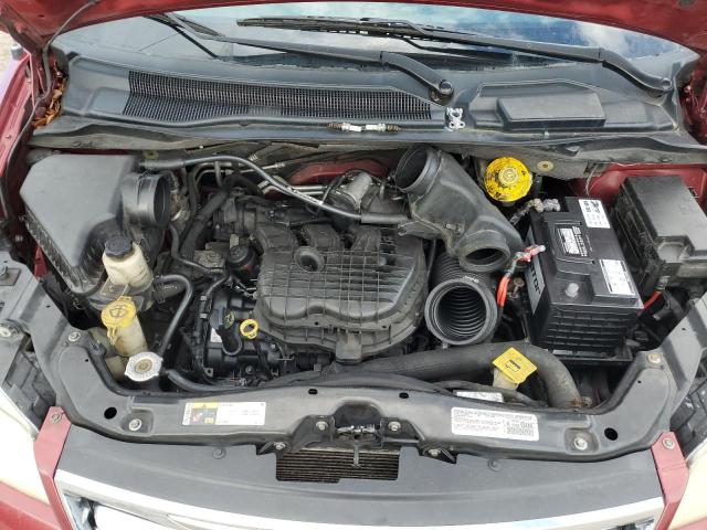 2C4RC1BGXER403477 - 2014 CHRYSLER TOWN & COU TOURING RED photo 11