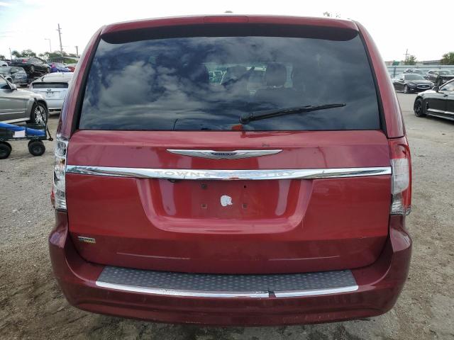 2C4RC1BGXER403477 - 2014 CHRYSLER TOWN & COU TOURING RED photo 6