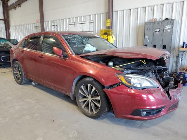 1C3CCBBG6CN298222 - 2012 CHRYSLER 200 TOURING RED photo 4