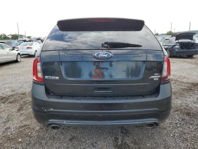 2FMDK4AK7BBA41502 - 2011 FORD EDGE SPORT BLACK photo 6