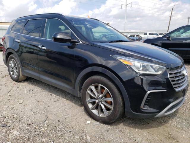 KM8SMDHF2HU224335 - 2017 HYUNDAI SANTA FE SE BLACK photo 4