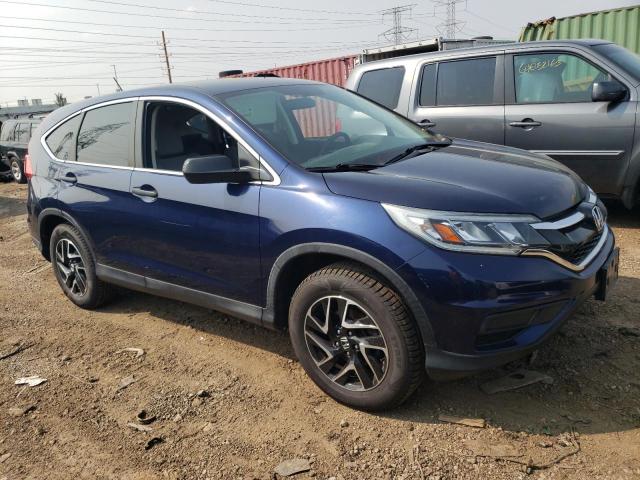 5J6RM4H45GL038305 - 2016 HONDA CR-V SE BLUE photo 4