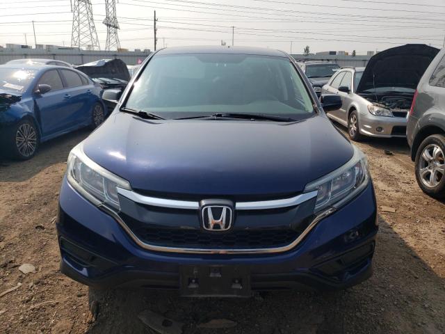 5J6RM4H45GL038305 - 2016 HONDA CR-V SE BLUE photo 5