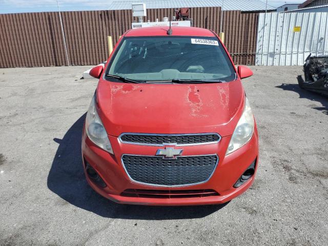 KL8CD6S97EC513762 - 2014 CHEVROLET SPARK 1LT RED photo 5