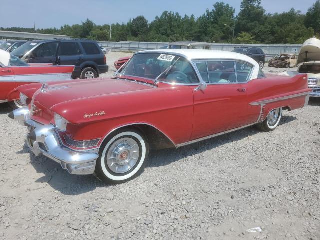 5762124651 - 1957 CADILLAC 2 DR. RED photo 1