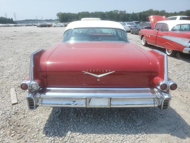 5762124651 - 1957 CADILLAC 2 DR. RED photo 6