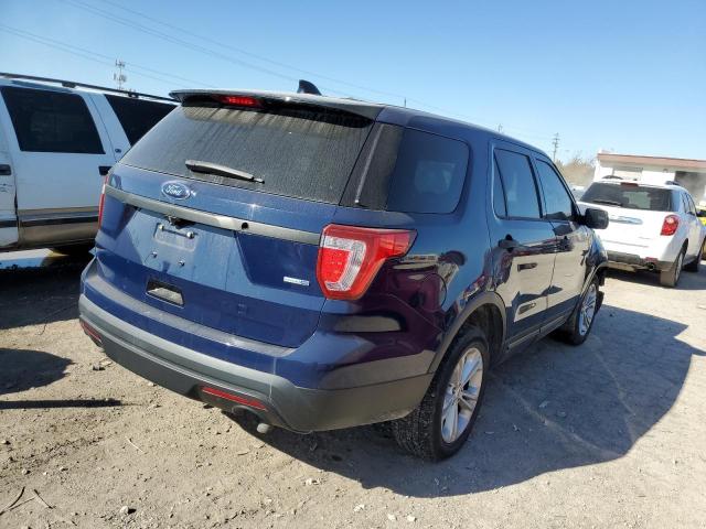 1FM5K8AR8GGC91940 - 2016 FORD EXPLORER POLICE INTERCEPTOR BLUE photo 4