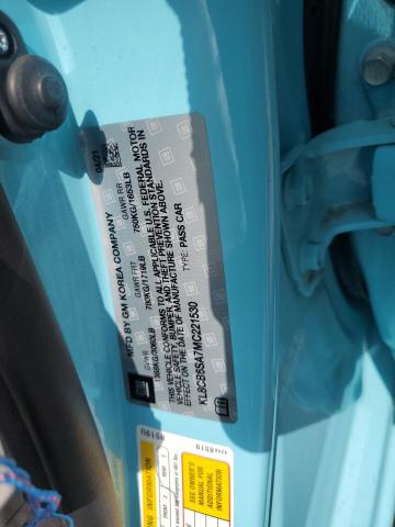 KL8CB6SA7MC221530 - 2021 CHEVROLET SPARK LS 青绿色 照片 12