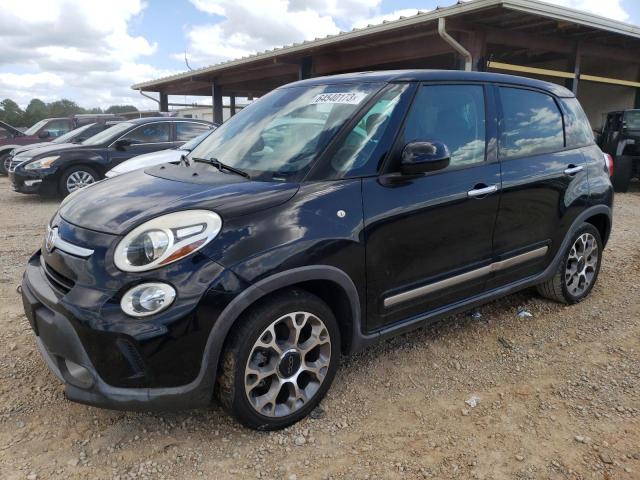 ZFBCFADH5EZ015777 - 2014 FIAT 500L TREKKING BLACK photo 1