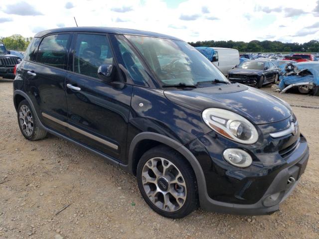 ZFBCFADH5EZ015777 - 2014 FIAT 500L TREKKING BLACK photo 4