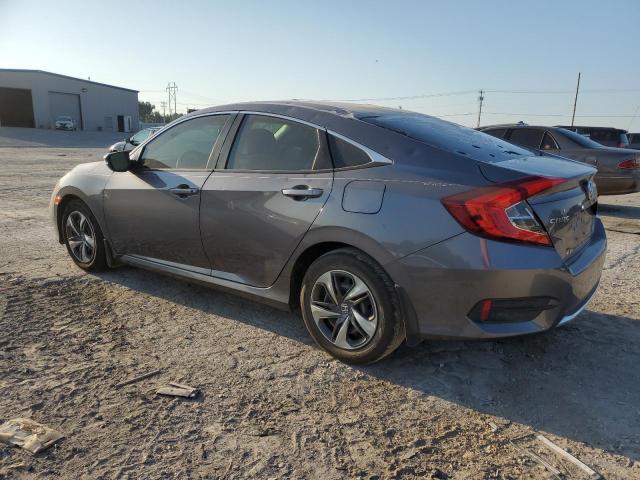 19XFC2F61KE004576 - 2019 HONDA CIVIC LX GRAY photo 2