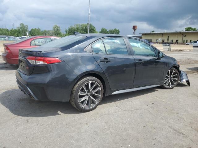 5YFS4MCE3MP070423 - 2021 TOYOTA COROLLA SE BLACK photo 3