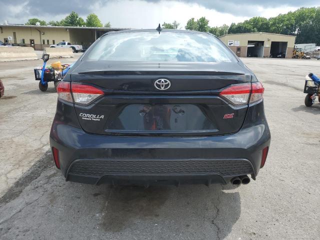 5YFS4MCE3MP070423 - 2021 TOYOTA COROLLA SE BLACK photo 6