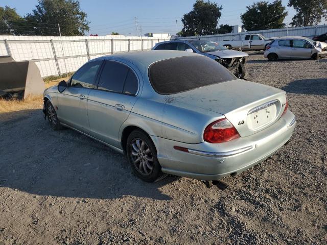 SAJDA01P81GM03549 - 2001 JAGUAR S-TYPE TURQUOISE photo 2