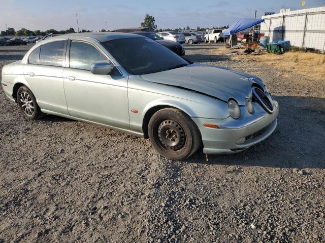 SAJDA01P81GM03549 - 2001 JAGUAR S-TYPE TURQUOISE photo 4