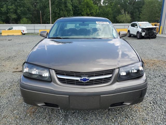 2G1WF52E039158310 - 2003 CHEVROLET IMPALA GRAY photo 5