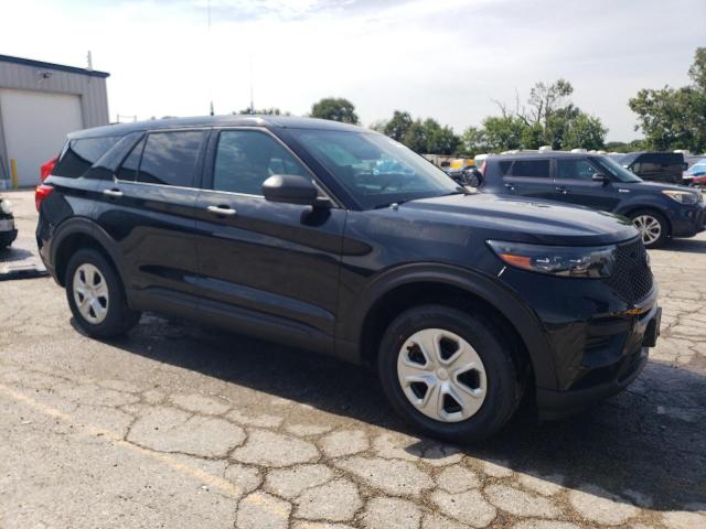 1FM5K8ABXPGA80094 - 2023 FORD EXPLORER POLICE INTERCEPTOR BLACK photo 4
