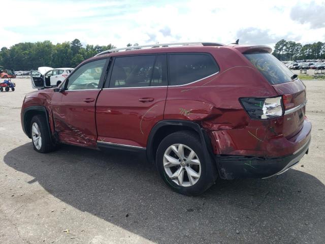 1V2ER2CA2JC518170 - 2018 VOLKSWAGEN ATLAS SEL RED photo 2