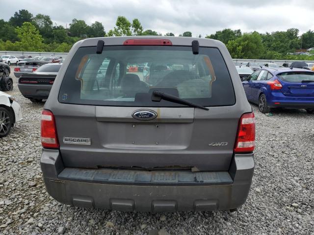 1FMCU92709KA75522 - 2009 FORD ESCAPE XLS GRAY photo 6