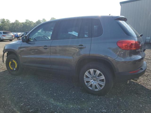 WVGCV3AX7EW620923 - 2014 VOLKSWAGEN TIGUAN S GRAY photo 2